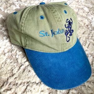 NEW!! St. John Virgin Islands Adjustable Velcro Baseball Hat